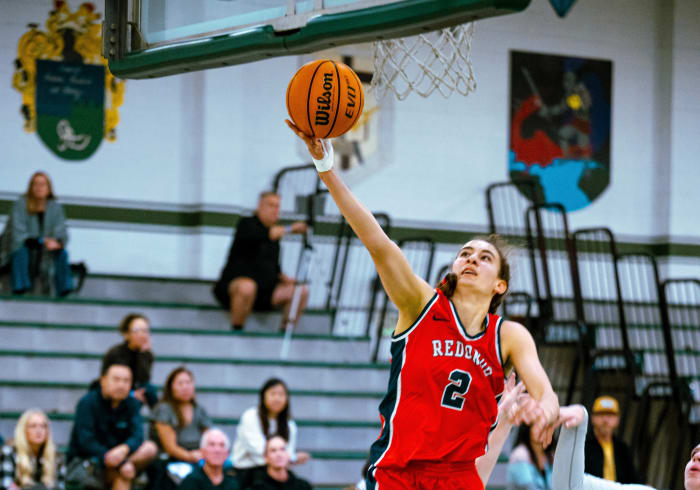 Once to the cup, Ella Zimmerman (2) is nearly unstoppable.